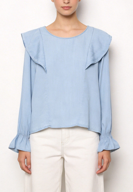 BLUSA ARMONIAS TEEN VOLANTES