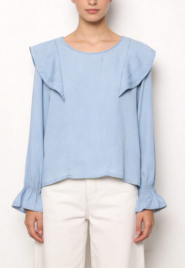 BLUSA ARMONIAS TEEN VOLANTES