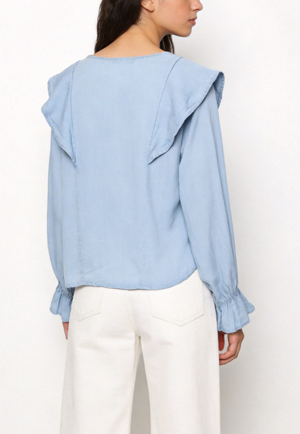 BLUSA ARMONIAS TEEN VOLANTES