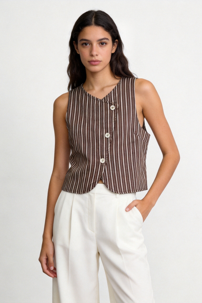 CHALECO ARMONIAS TEEN RAYAS