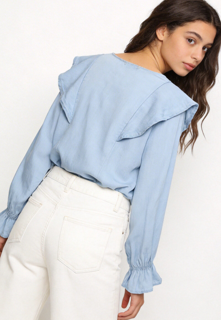 BLUSA ARMONIAS TEEN VOLANTES