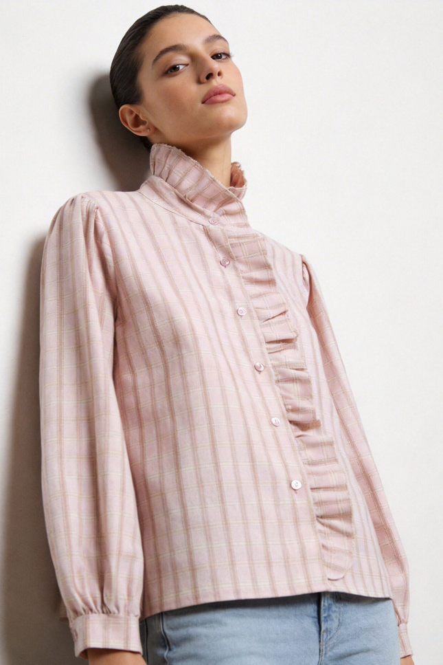 BLUSA ARMONIAS CUADROS