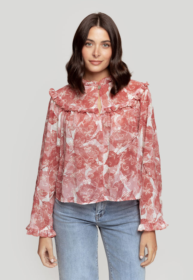 BLUSA ARMONIAS ESTAMPADA