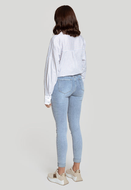 JEANS LAULIA CON DOBLEZ