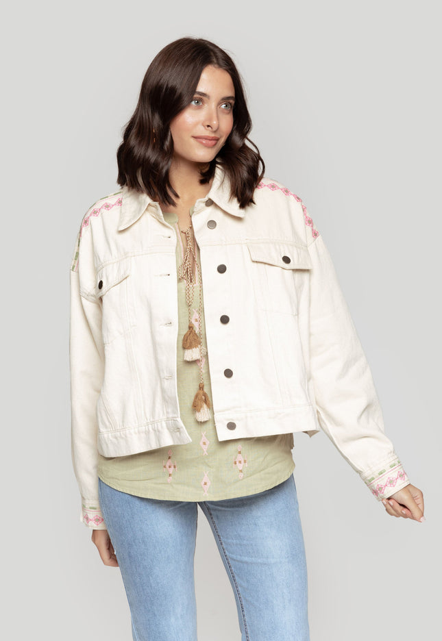 CAZADORA ARMONIAS ESTAMPADA