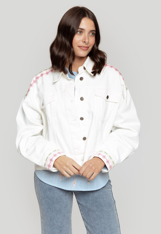 CAZADORA ARMONIAS ESTAMPADA