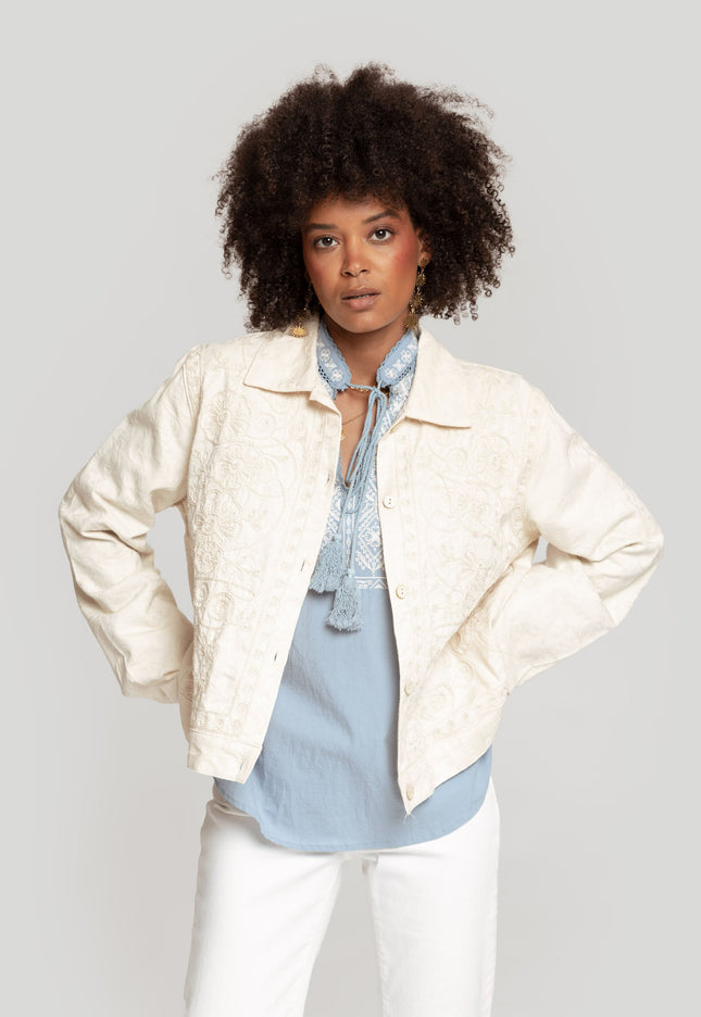 CHAQUETA ARMONIAS BOTONES