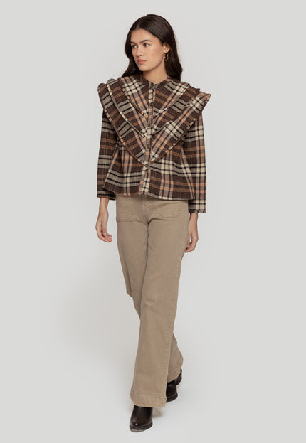 CAMISA MASSIMA GRAZIA TARTÁN