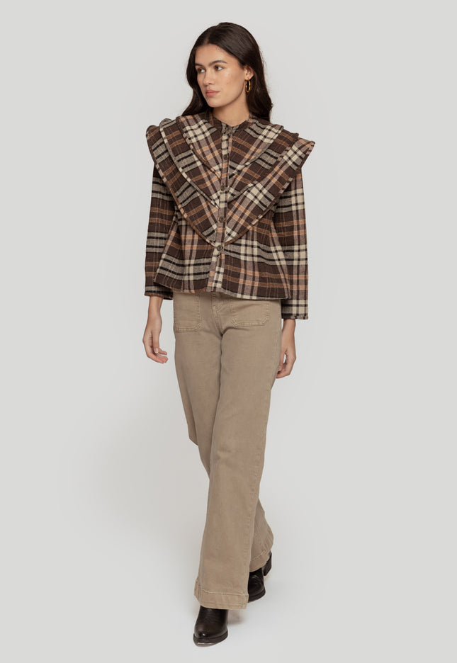 CAMISA MASSIMA GRAZIA TARTÁN