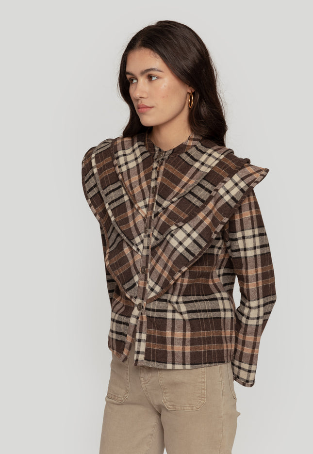 CAMISA MASSIMA GRAZIA TARTÁN