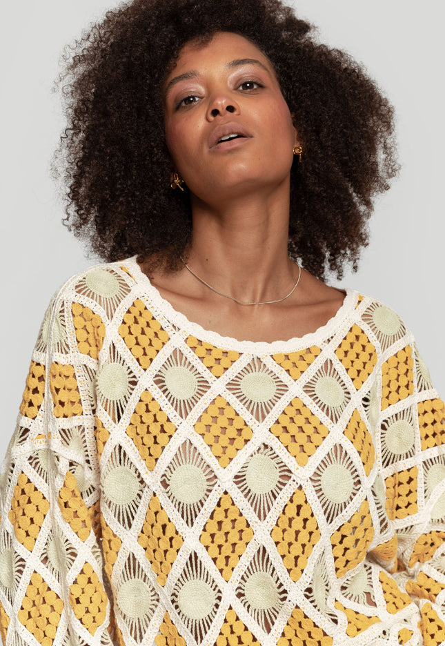 CHALECO ARMONIAS CROCHET