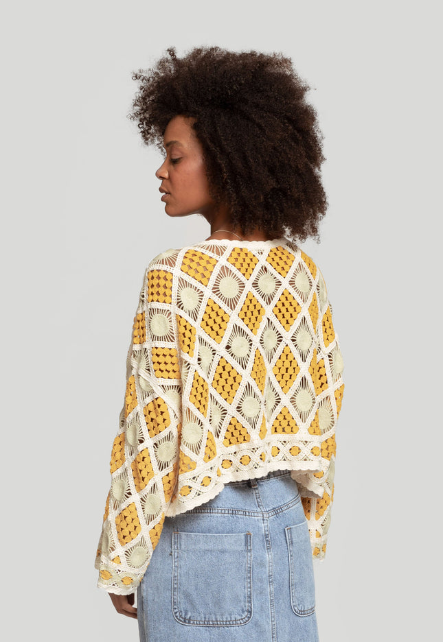 CHALECO ARMONIAS CROCHET