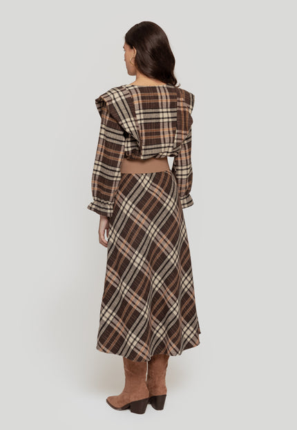 BLUSA MASSIMA GRAZIA CUADROS