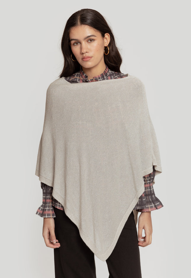 PONCHO ARMONIAS TEEN BRILLO