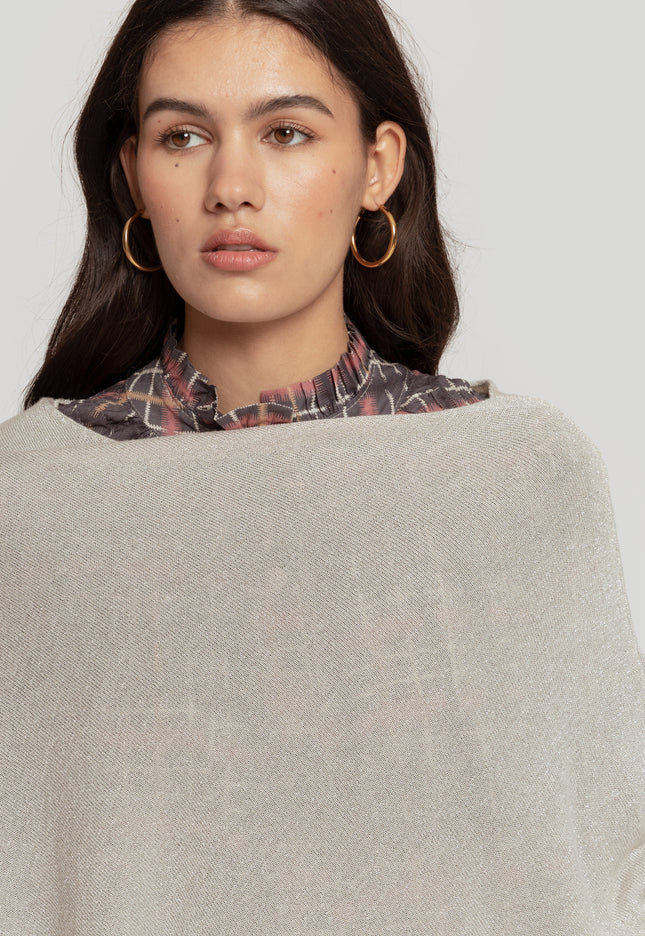 PONCHO ARMONIAS TEEN BRILLO
