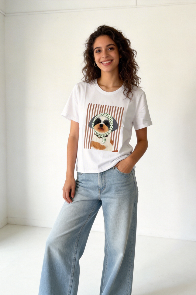 T-SHIRT ARMONIAS ESTAMPADO