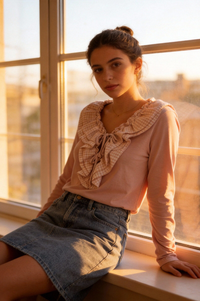 BLUSA ARMONIAS TEEN ALGODÓN