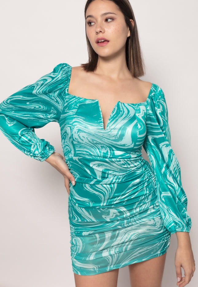 VESTIDO ARMONIAS AJUSTADO
