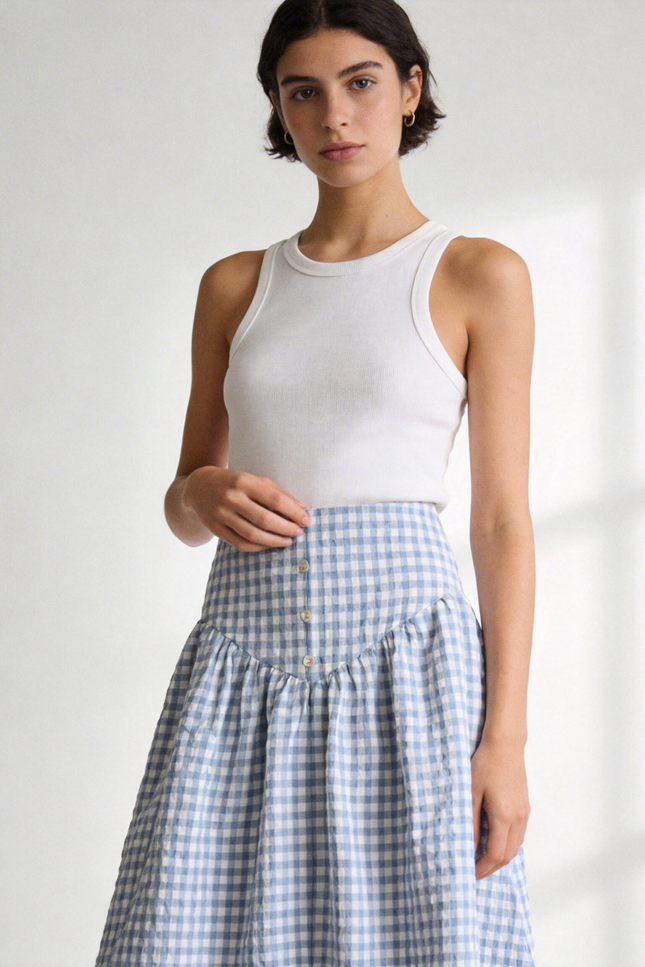 FALDA ARMONIAS TEEN CUADROS