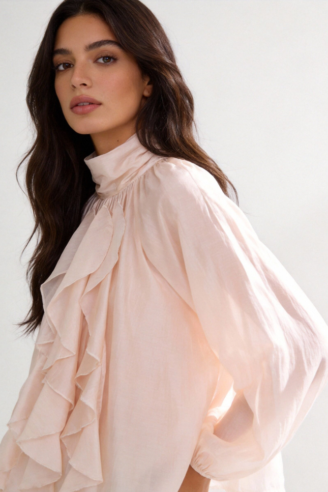 BLUSA ARMONIAS TEEN GASA VOLANTES