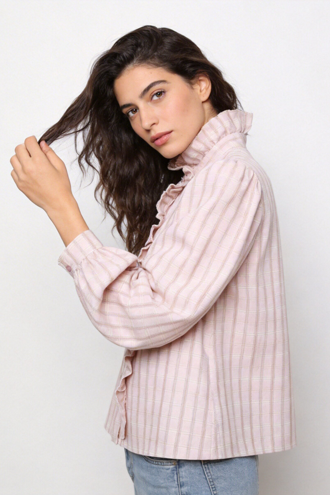 BLUSA ARMONIAS CUADROS