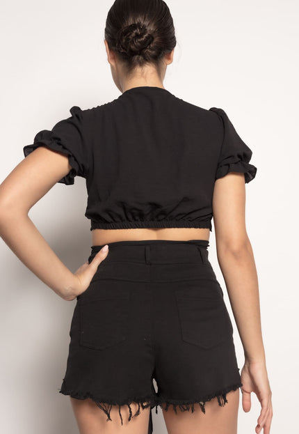 SHORTS ARMONIAS FLECOS