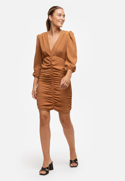 VESTIDO ARMONIAS DRAPEADO