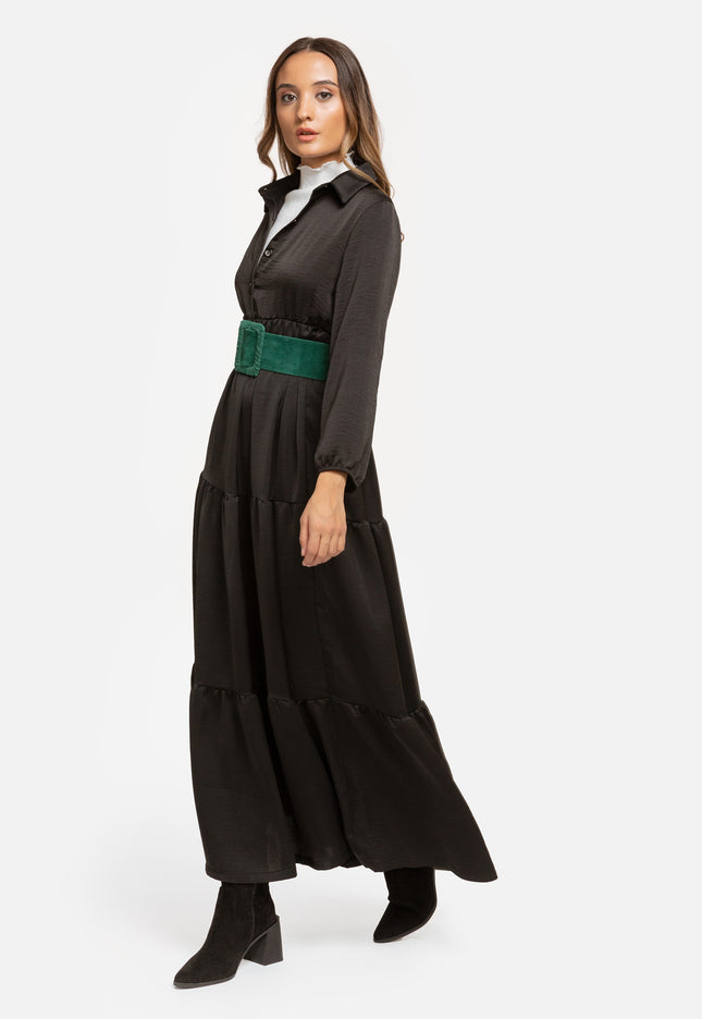 VESTIDO ARMONIAS SATINADO