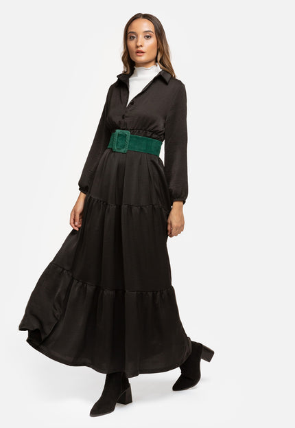 VESTIDO ARMONIAS SATINADO