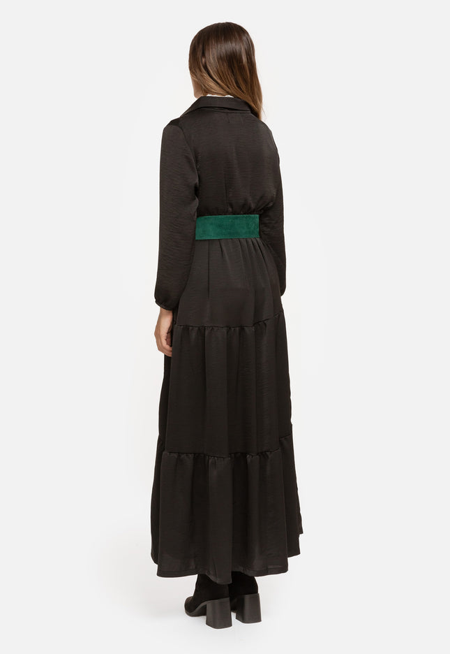 VESTIDO ARMONIAS SATINADO