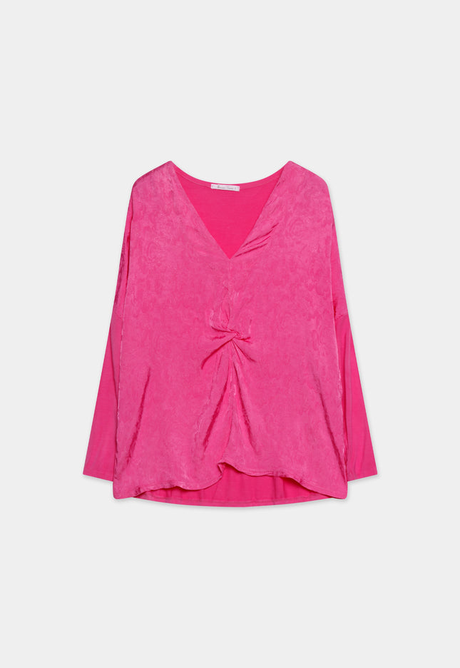 BLUSA MASSIMA GRAZIA FRUNCE