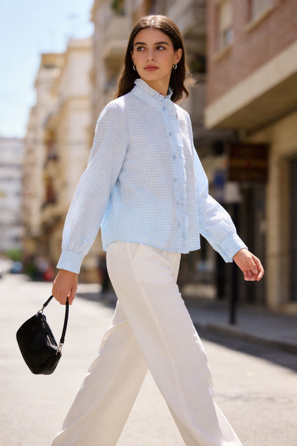 BLUSA ARMONIAS TEEN CUADROS