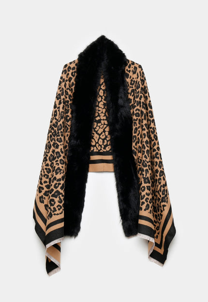 PONCHO ARMONIAS LEOPARD