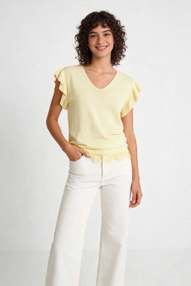 BLUSA ARMONIAS ENCAJE