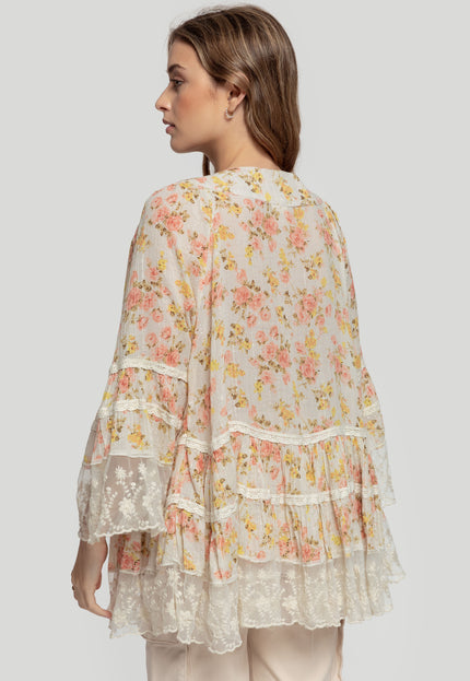BLUSA BOHO ABALORIOS