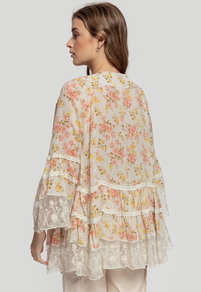 BLUSA BOHO ABALORIOS