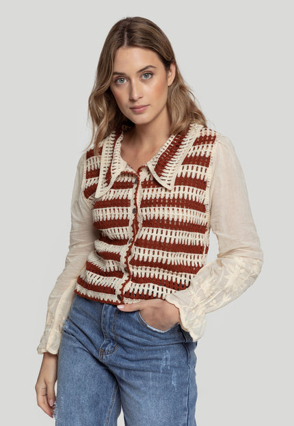 CÁRDIGAN ARMONIAS COMBINADO