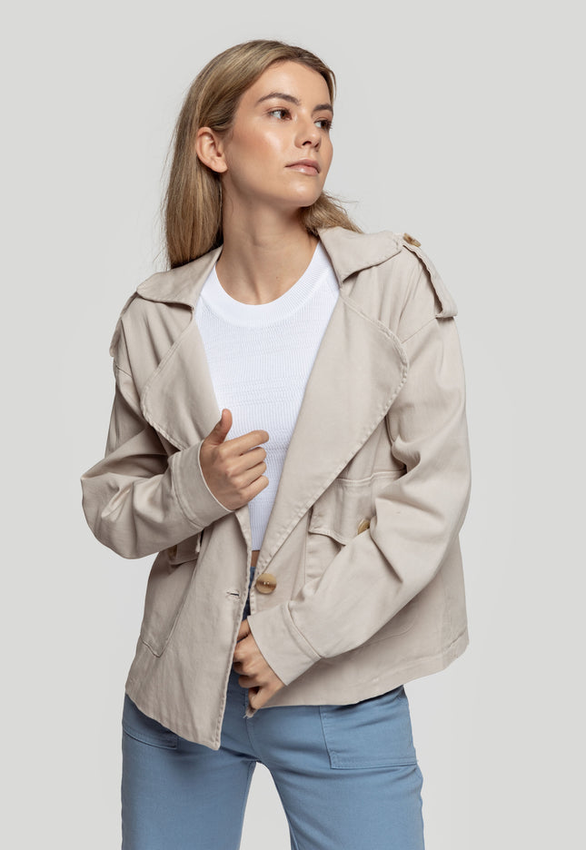 CHAQUETA MASSIMA GRAZIA SOLAPAS