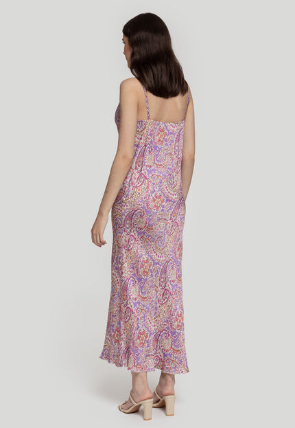 VESTIDO ARMONIAS SATINADO