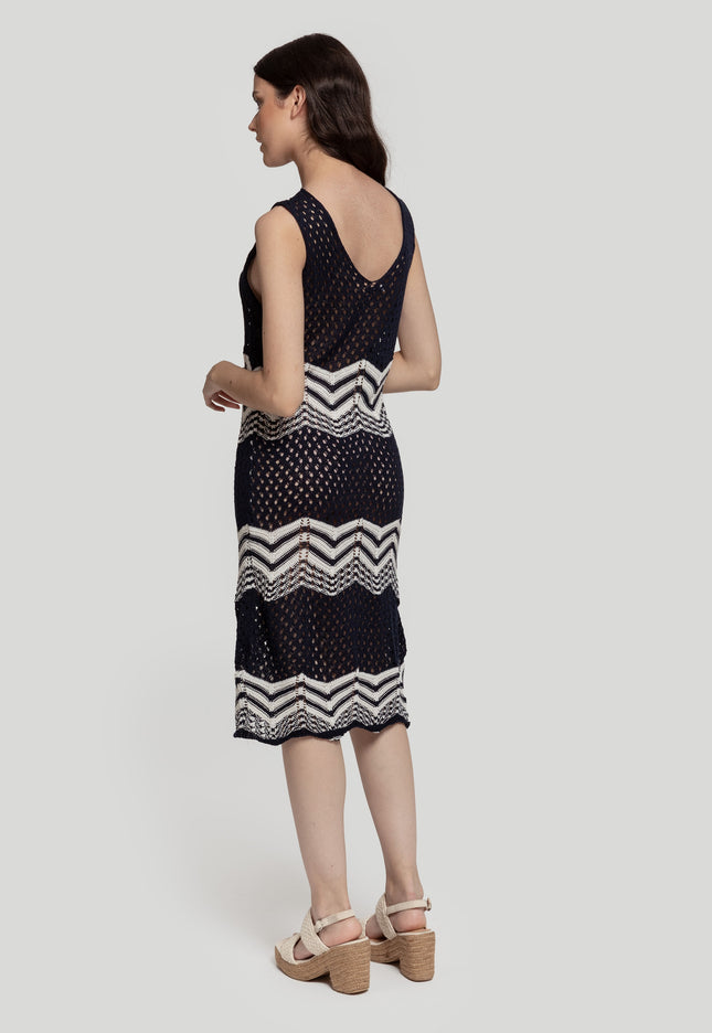 VESTIDO ARMONIAS CALADO