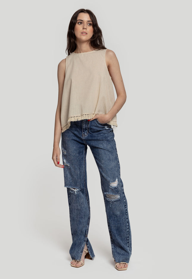 JEANS LAULIA STRAIGH FULL LENGHT