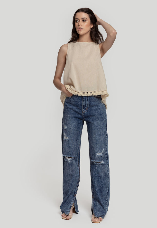 JEANS LAULIA STRAIGH FULL LENGHT