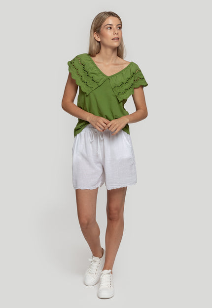 SHORTS MASSIMA GRAZIA LINO