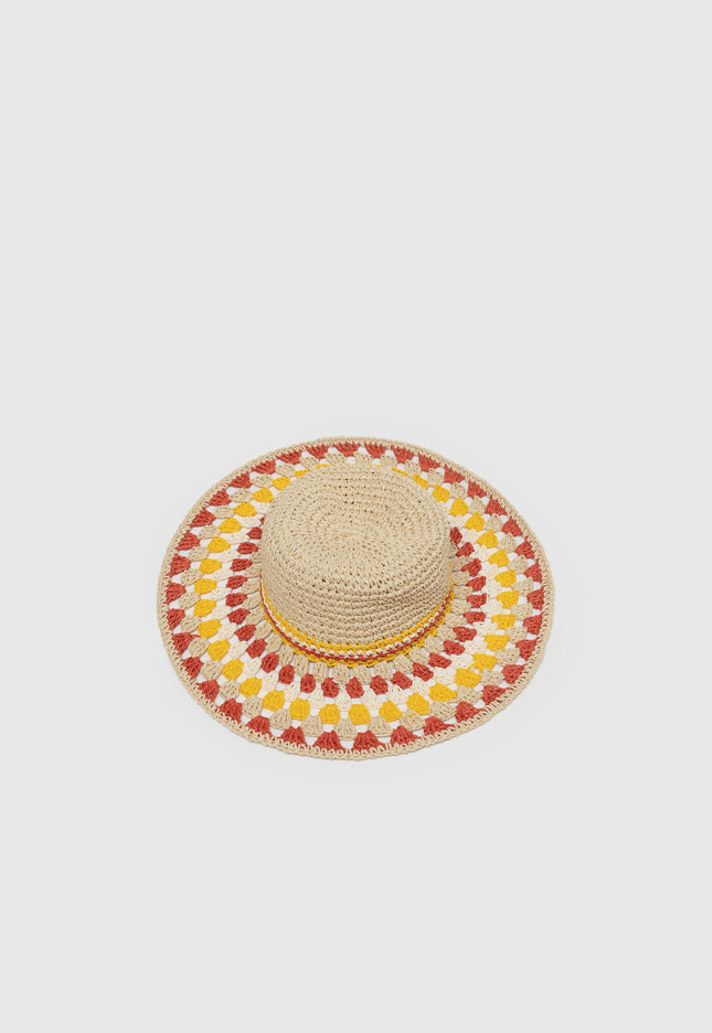 SOMBRERO ARMONIAS CALADO