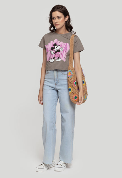 CAMISETA DISNEY MICKEY CROPPED
