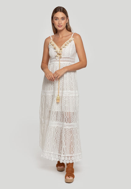 VESTIDO ARMONIAS POMPONES