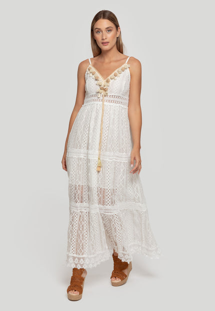 VESTIDO ARMONIAS POMPONES