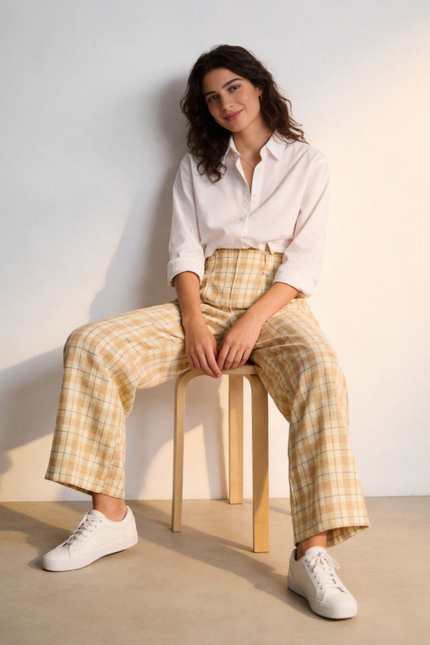 PANTALÓN ARMONIAS CUADROS