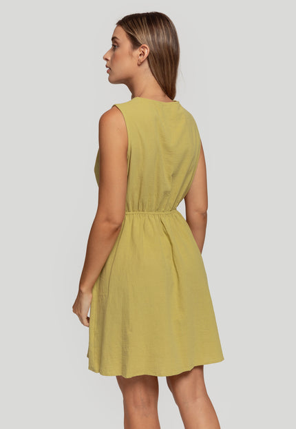 VESTIDO ARMONIAS BOTONES