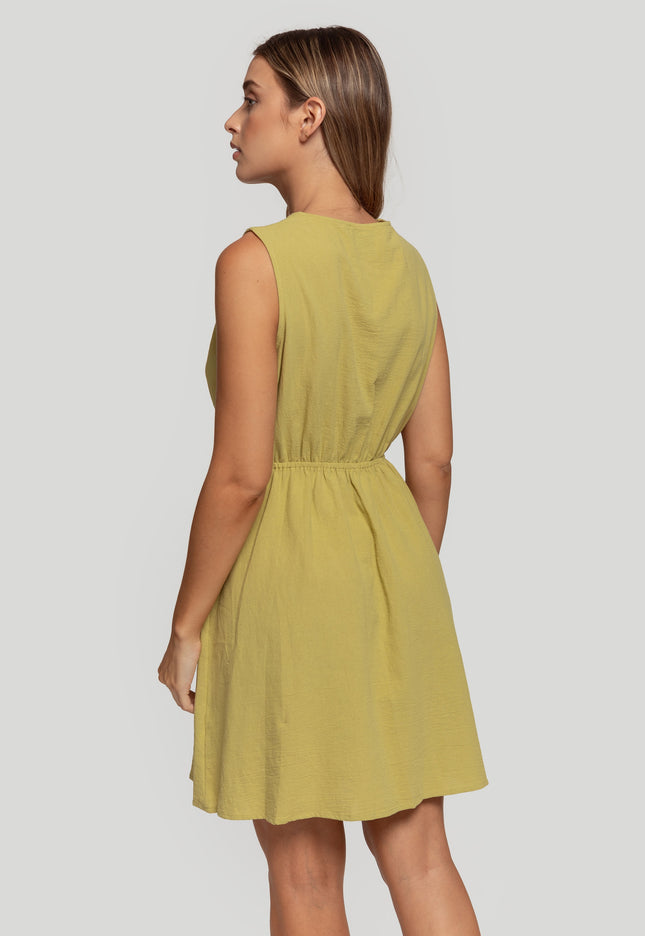 VESTIDO ARMONIAS BOTONES